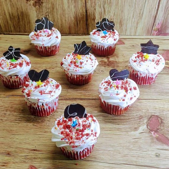 Box of 6 Red Velvet Cupcakes Designs, Images, Price Near Me