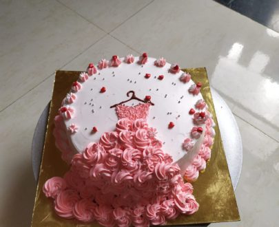 Strawberry Cake / Frock Cake Designs, Images, Price Near Me
