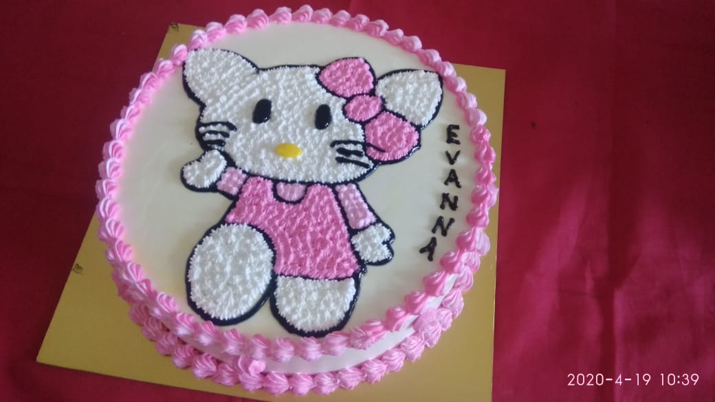 Hello Kitty Cartoon Cake Designs, Images, Price Near Me