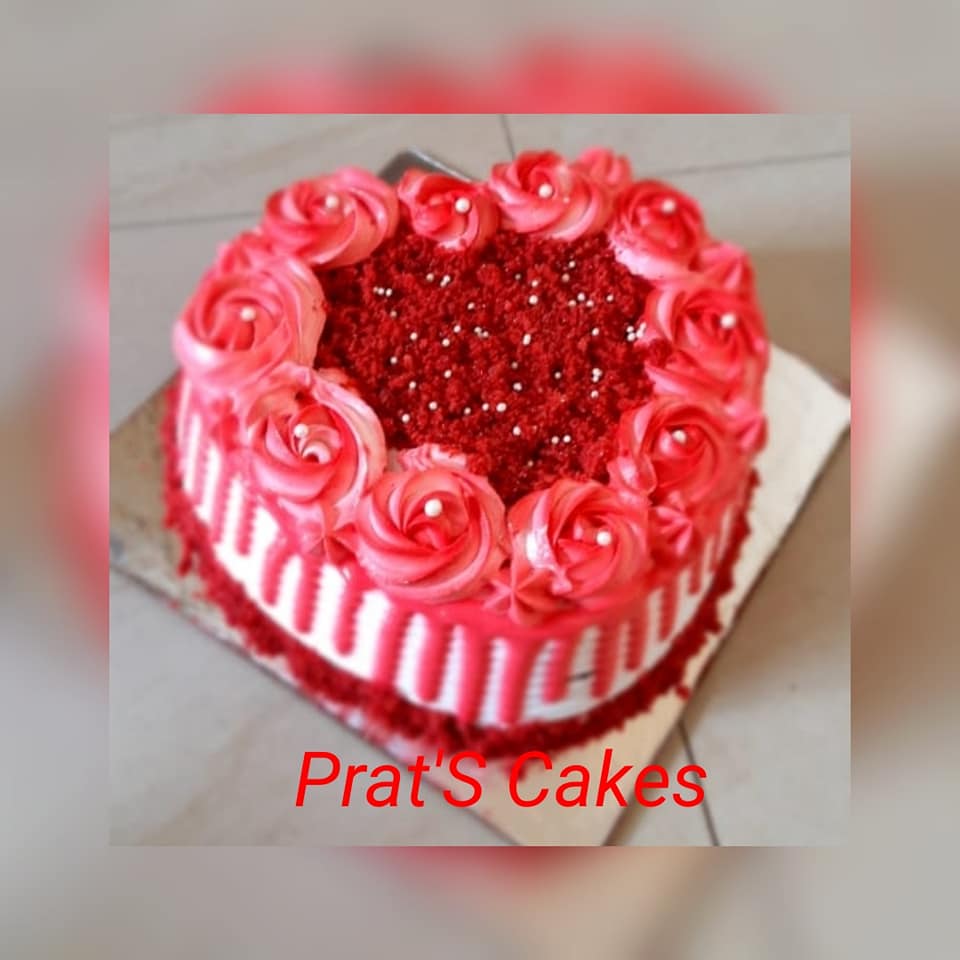 Red Velvet Cake with cheese cream Designs, Images, Price Near Me