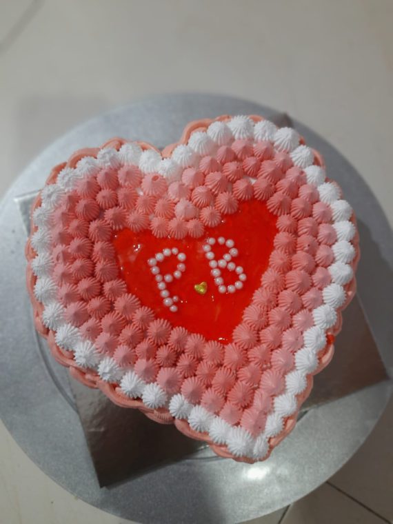 Thandai Flavor Heart Shaped Cake Designs, Images, Price Near Me