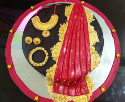 Saree Cake