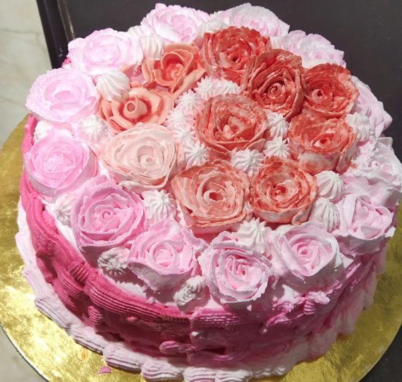 Rose Cake Designs, Images, Price Near Me