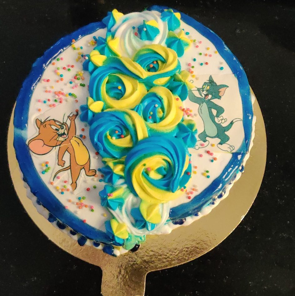 Tom and Jerry Cake Designs, Images, Price Near Me