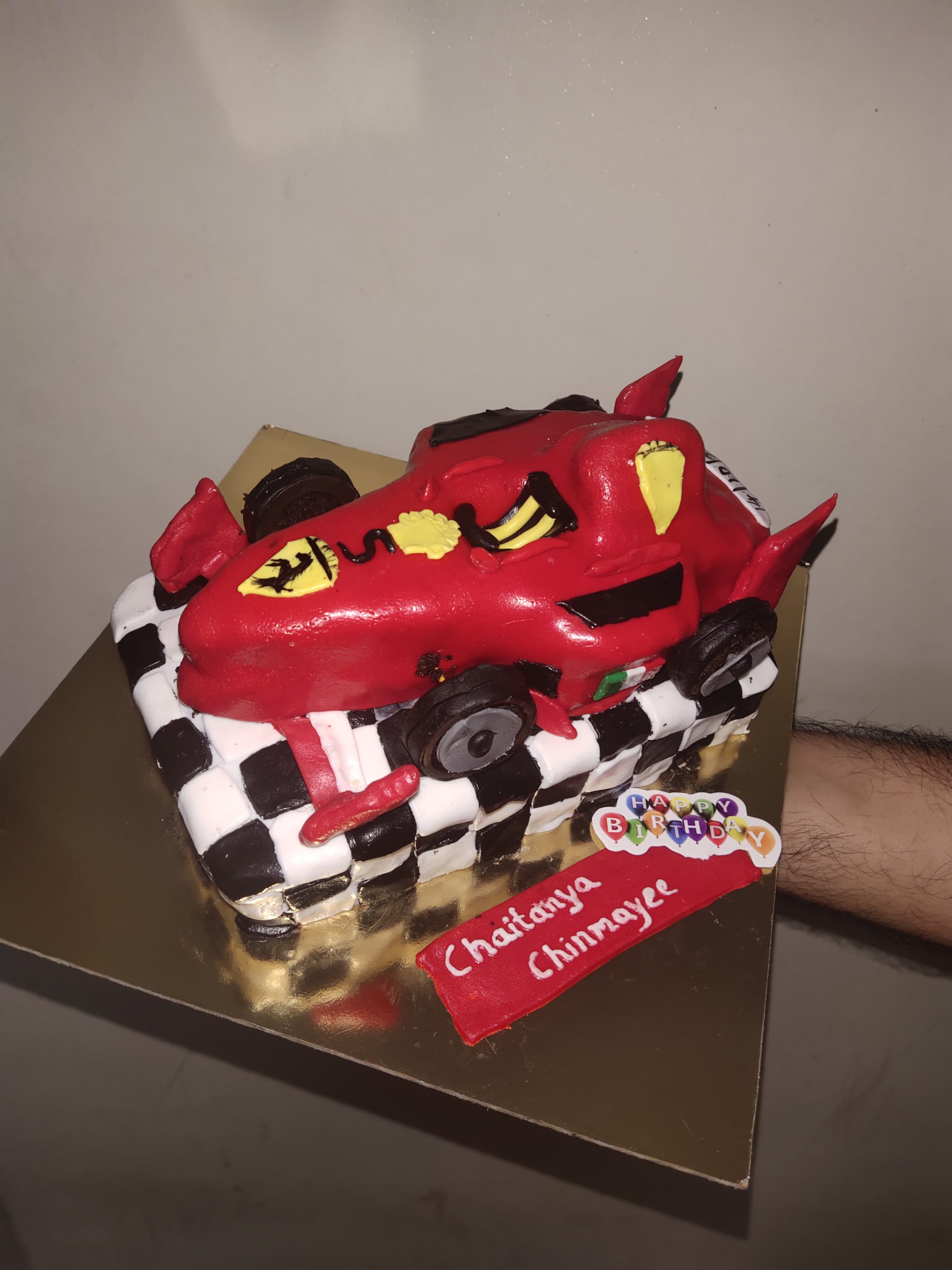 Racing Car Cake (Full Fondant) Designs, Images, Price Near Me