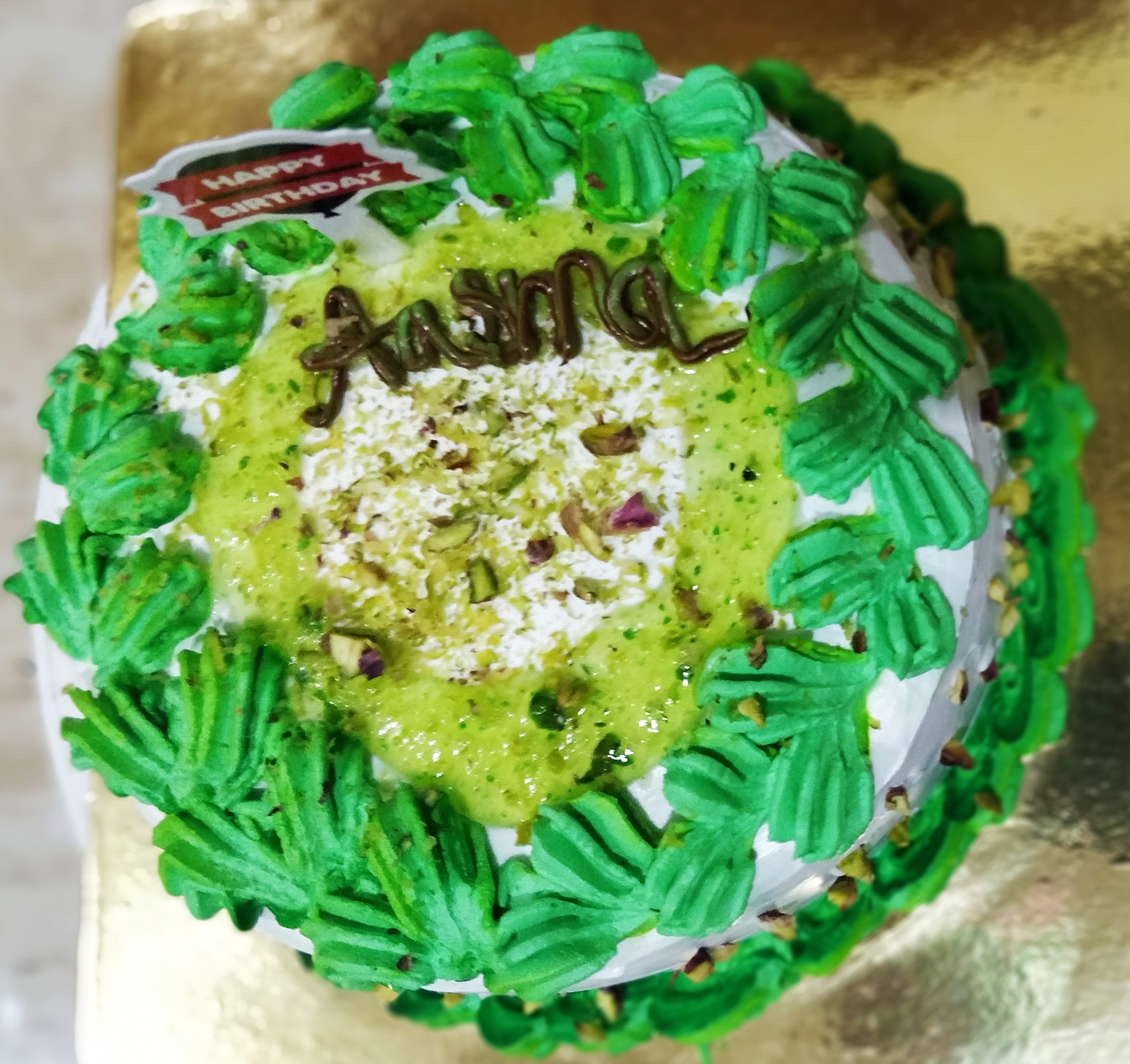 Badam Pista Cake Designs, Images, Price Near Me