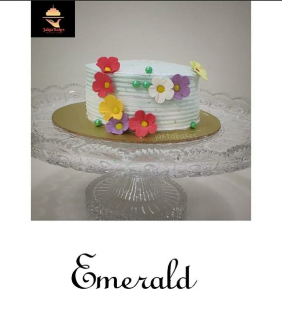 Emerald Theme Cake Designs, Images, Price Near Me