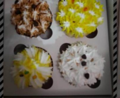 Cupcakes – Box of 4 Designs, Images, Price Near Me