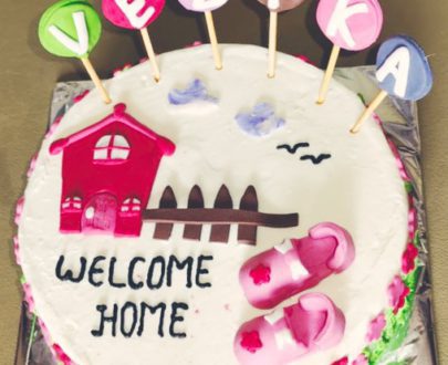 Welcome Home Cake for Baby Girl Designs, Images, Price Near Me