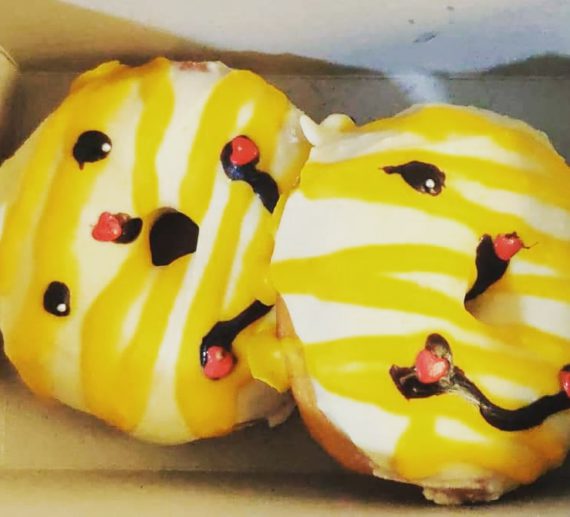 Pineapple Doughnuts(set of 2) Designs, Images, Price Near Me