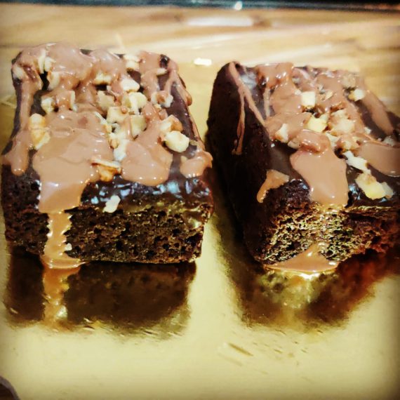 Walnut Brownies with Choco Sauce(pack of 2) Designs, Images, Price Near Me