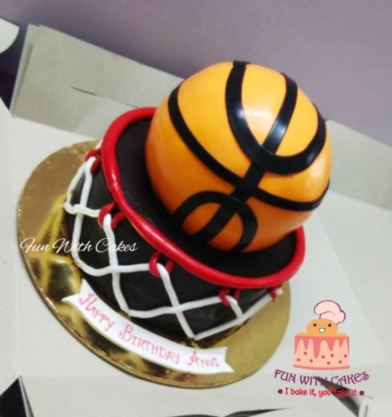 Basket Ball Themed Cake Designs, Images, Price Near Me