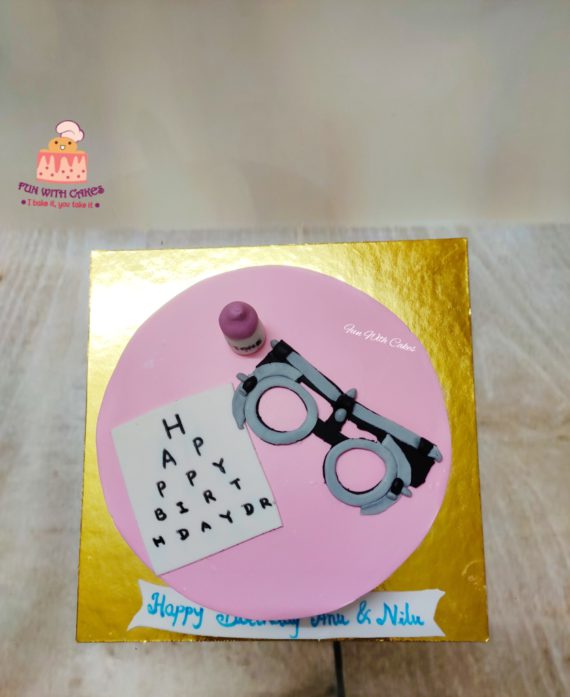 Cake For An Opthalmologist Designs, Images, Price Near Me