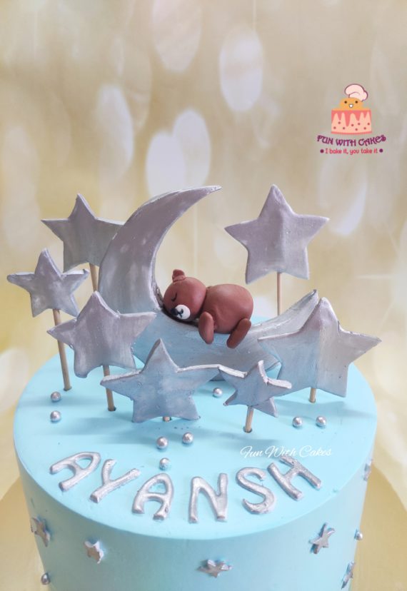 Stars and Moon Themed Cake Designs, Images, Price Near Me
