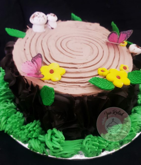 Fairytale Cake.. Wood Stump Cake Designs, Images, Price Near Me