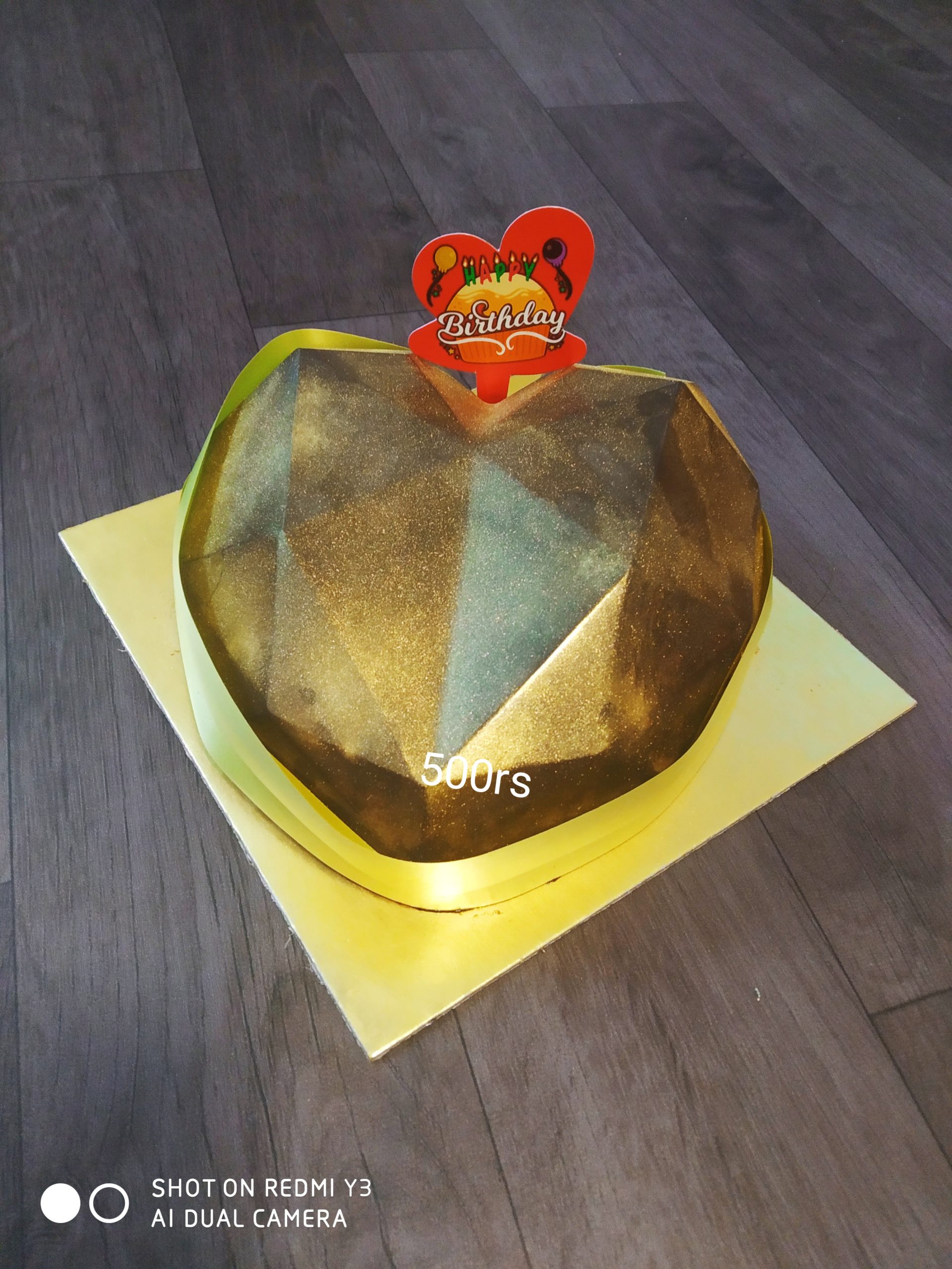 Secret Heart Diamond Pinata Cake Designs, Images, Price Near Me