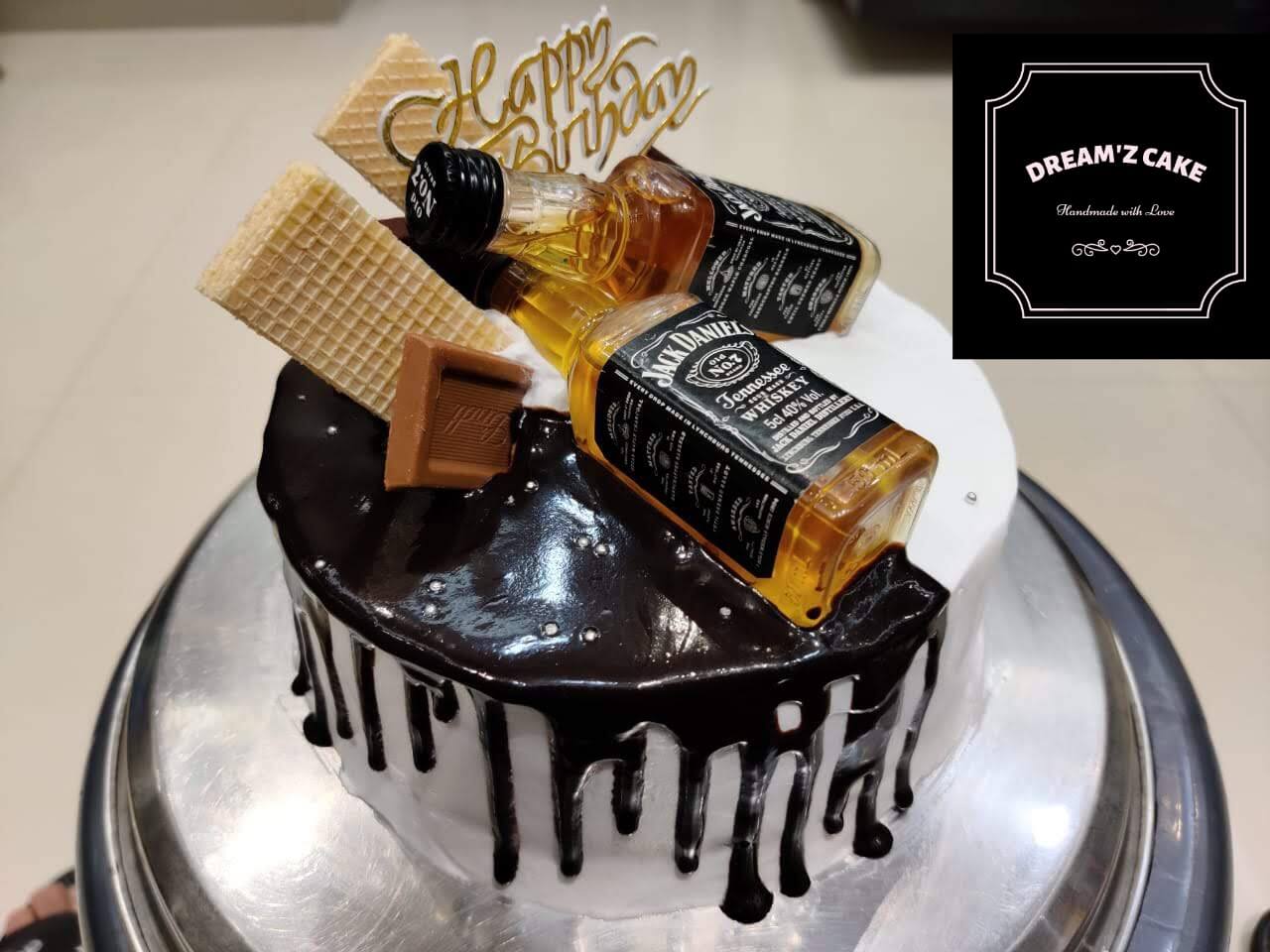Choco Chip’s Dutch Chocolate Cake with Jack Daniel Designs, Images, Price Near Me