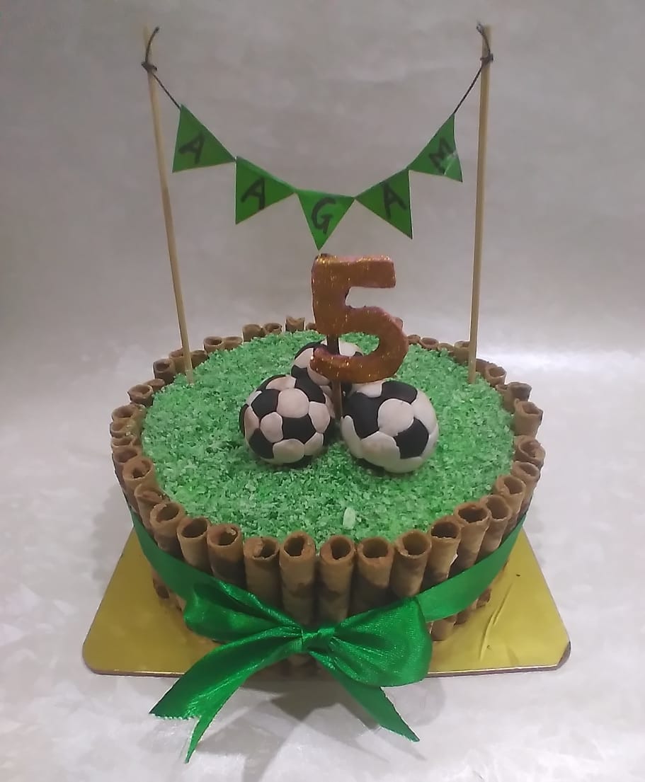 Football Cake - Gluten Free & Allergy Sensitive – Sensitive Sweets Bakery