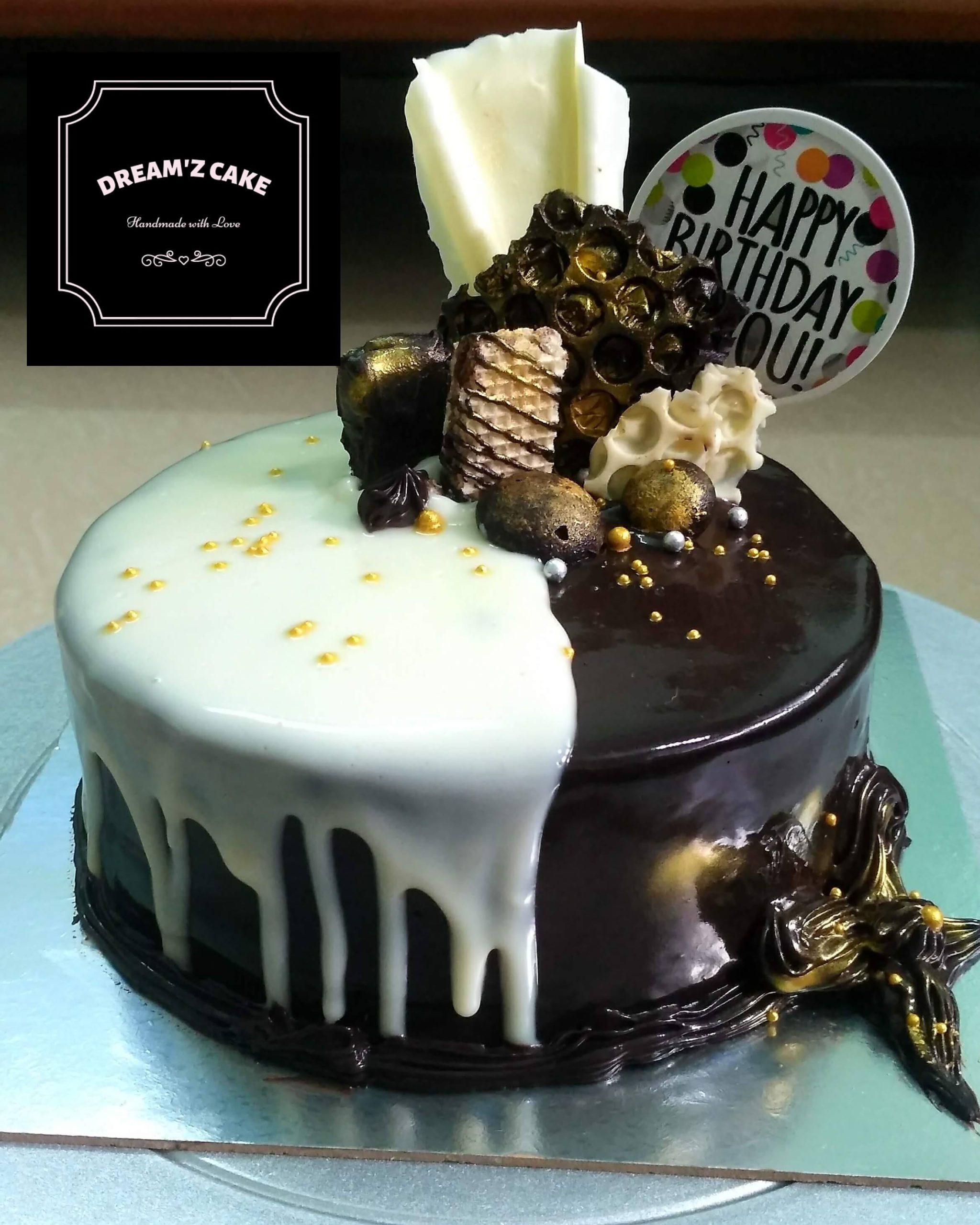 Chocolate Truffle Cake with chocolates Loaded Designs, Images, Price Near Me