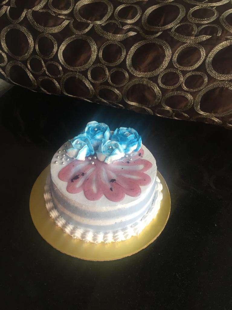 BlueBerry Cream Cheese Cake Designs, Images, Price Near Me