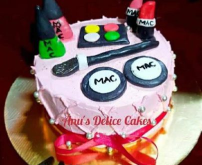 Make Up Kit Theme Cake Designs, Images, Price Near Me