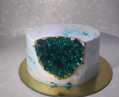 Artificial Geode (Crystal) Cake Designs, Images, Price Near Me