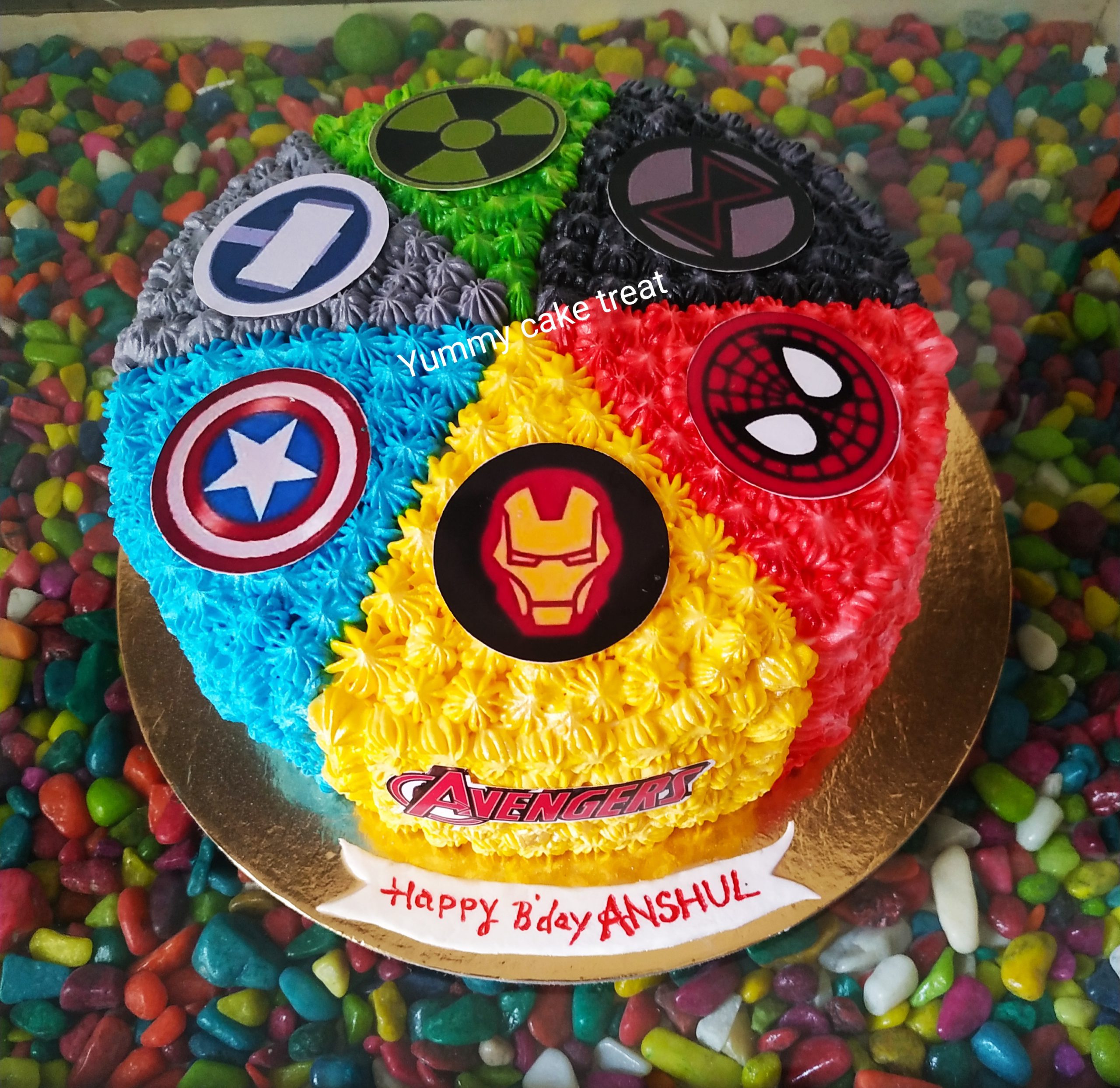 Discover 74+ avengers theme cake