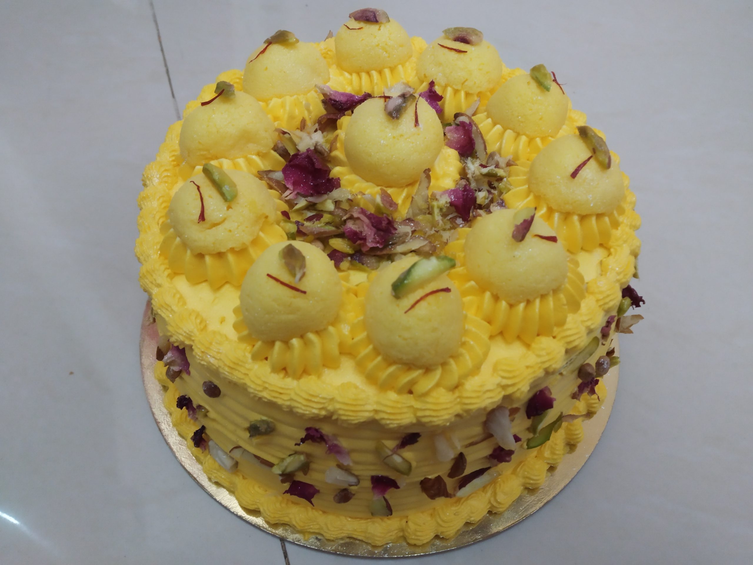 Rasmalai Flavor Cake Designs, Images, Price Near Me