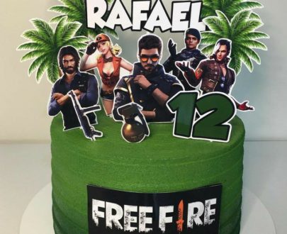 Free Fire Game Theme Cake Designs, Images, Price Near Me