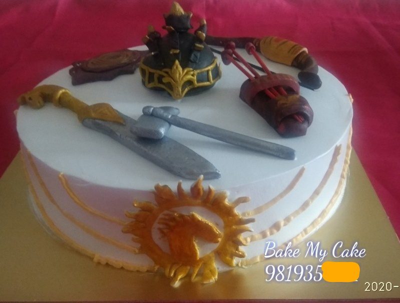Bahubali Theme Cake Designs, Images, Price Near Me