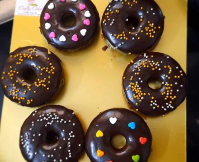Chocolate Doughnuts (Pack of 6) Designs, Images, Price Near Me