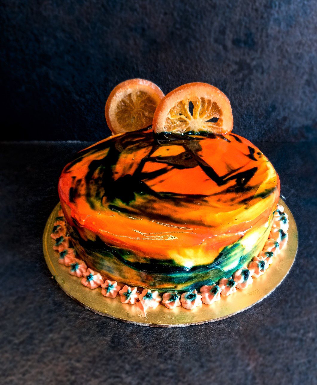 Orange Cake Designs, Images, Price Near Me