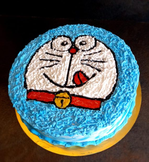 Doraemon Cartoon Theme Cake Designs, Images, Price Near Me