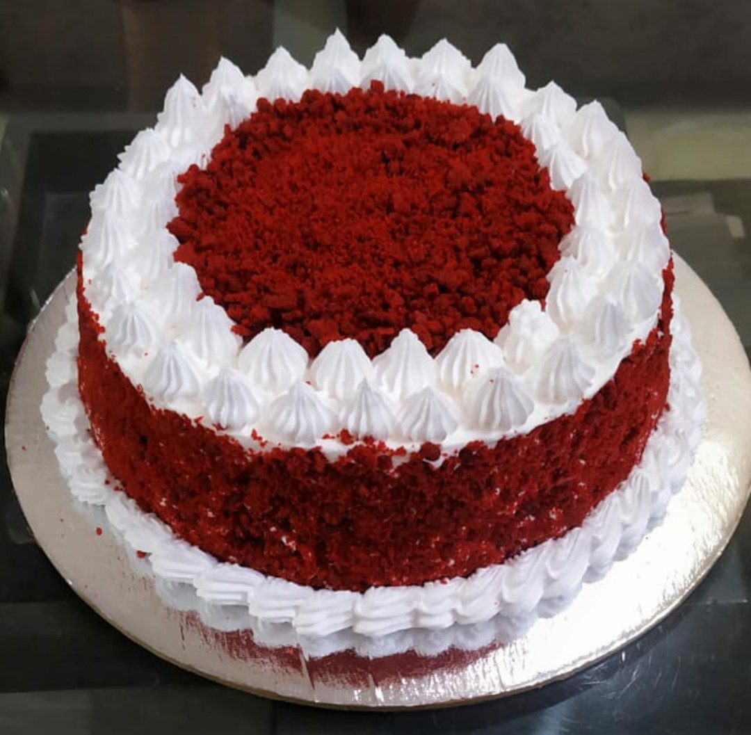 Red Velvet Cheese Cake Designs, Images, Price Near Me
