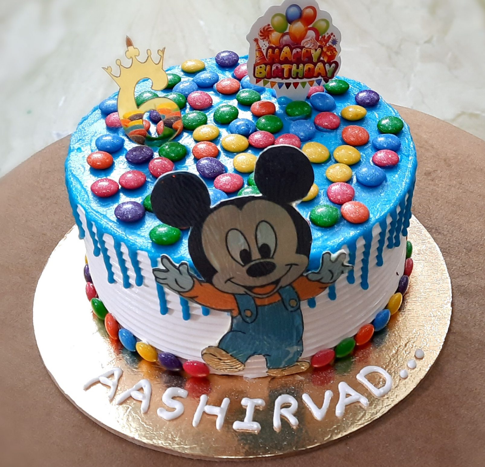 Mickey Mouse Theme Cake Designs, Images, Price Near Me
