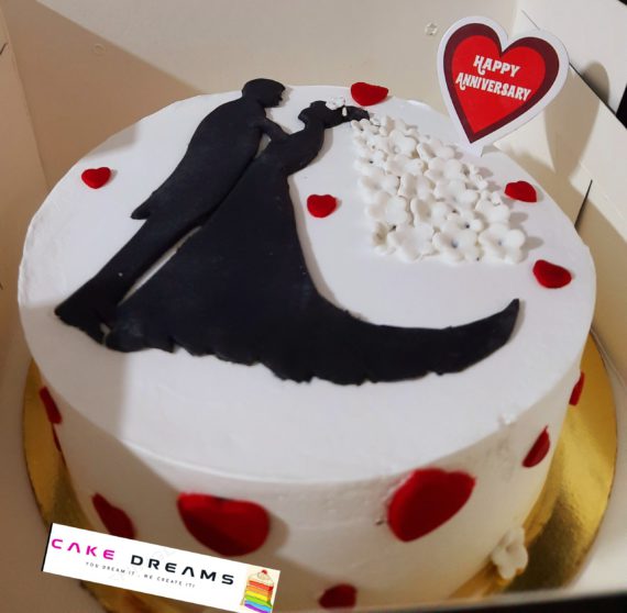 Anniversary Cake ( couple cake ) Designs, Images, Price Near Me