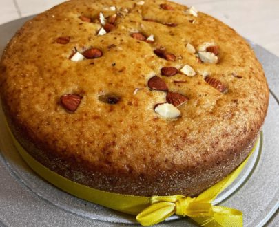 Wholewheat Almond Cake / tea time dry cake Designs, Images, Price Near Me