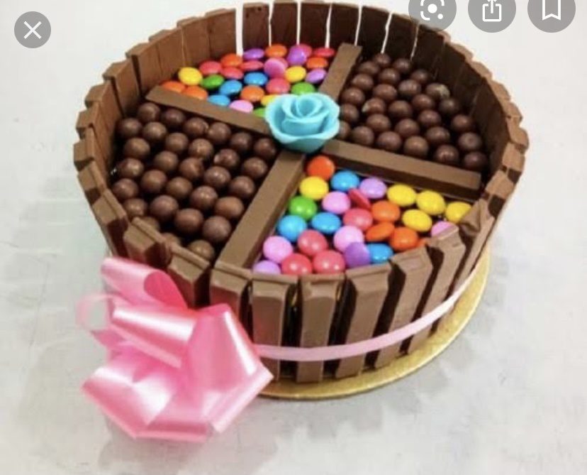 Kitkat/ chocolate cake Designs, Images, Price Near Me