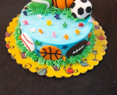 Ball Theme Cake Designs, Images, Price Near Me