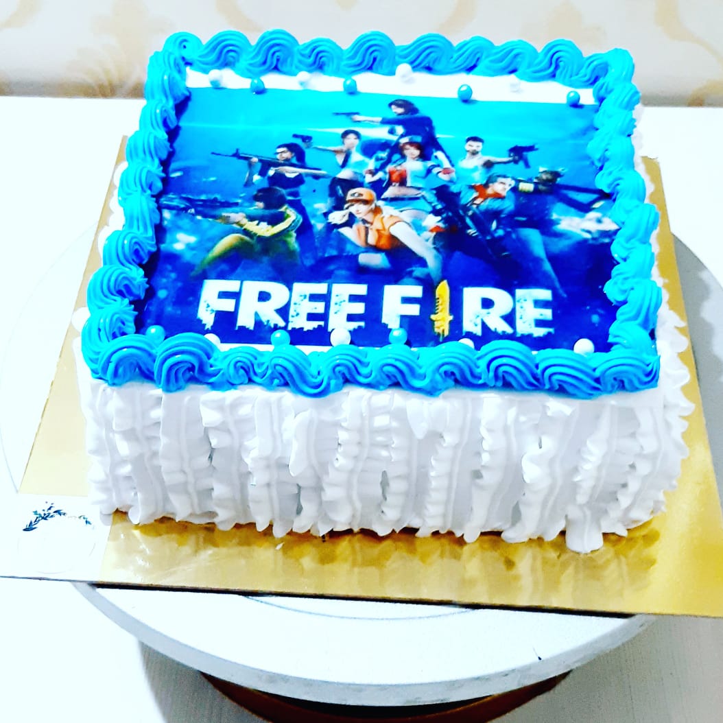 Free Fire Theme Cake Designs, Images, Price Near Me