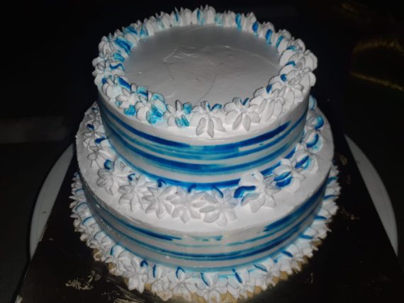 Two Tier Pineapple Flavour Cake Designs, Images, Price Near Me