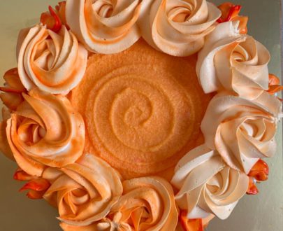 Orange Flavour Cake Designs, Images, Price Near Me