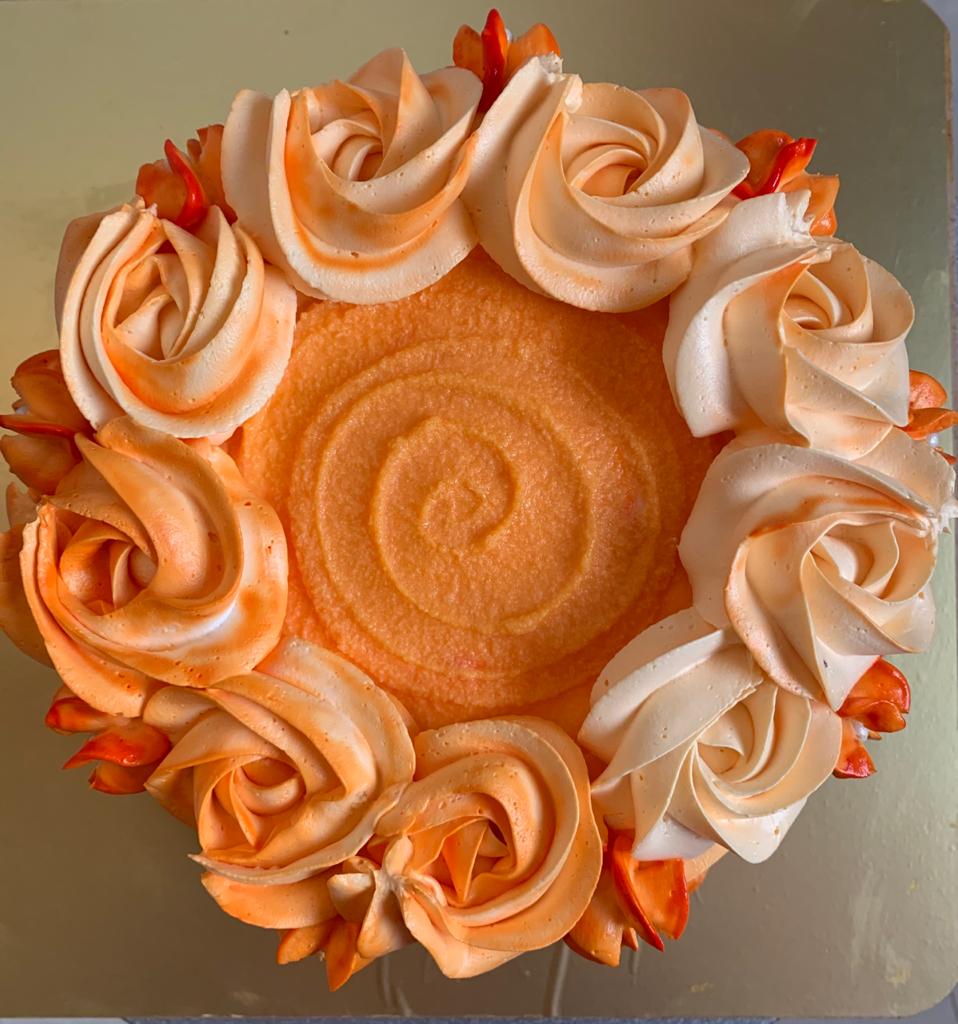 Orange Flavour Cake Designs, Images, Price Near Me