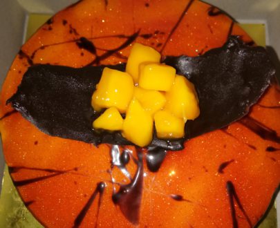 Chocolate Mango Fusion Cake Designs, Images, Price Near Me
