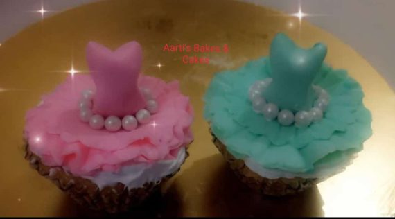 Customized Fondant Wholewheat Cupcakes Designs, Images, Price Near Me