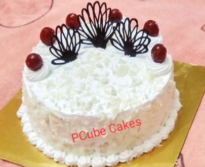 Birthday Cake (White Forest) Designs, Images, Price Near Me