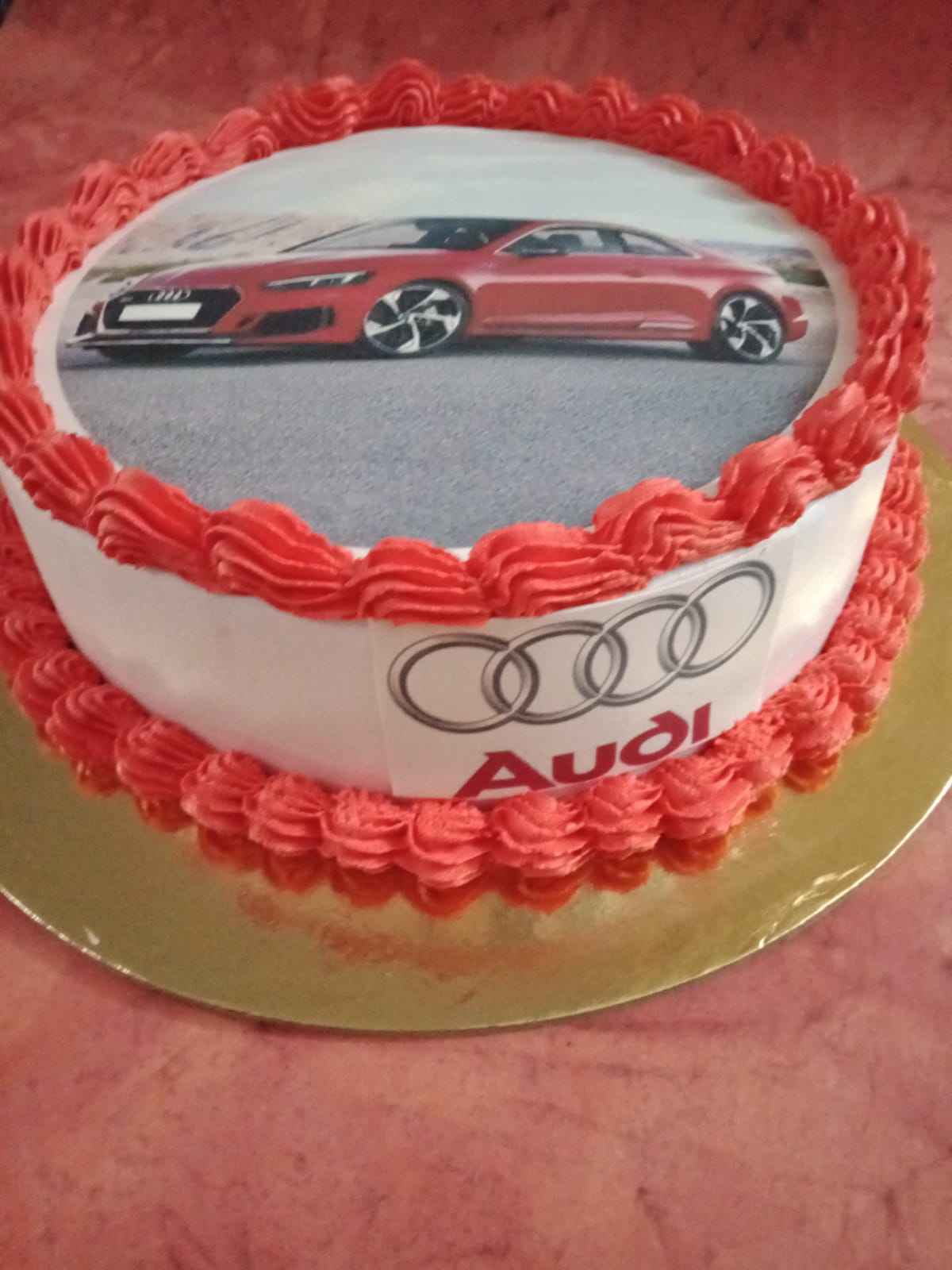 Audi Photo Print Cake Designs, Images, Price Near Me
