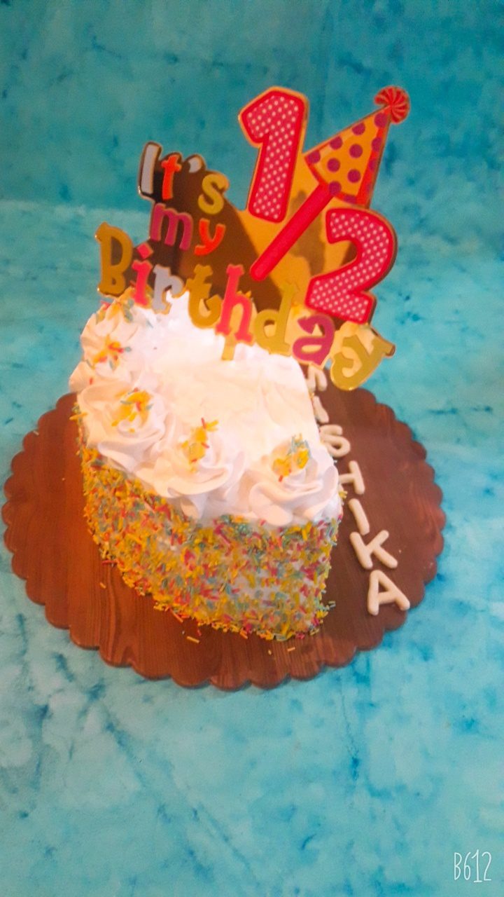 6 Month Birthday Cake Designs, Images, Price Near Me