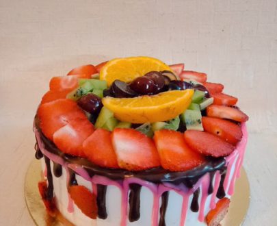 Fresh Fruit Cake Designs, Images, Price Near Me