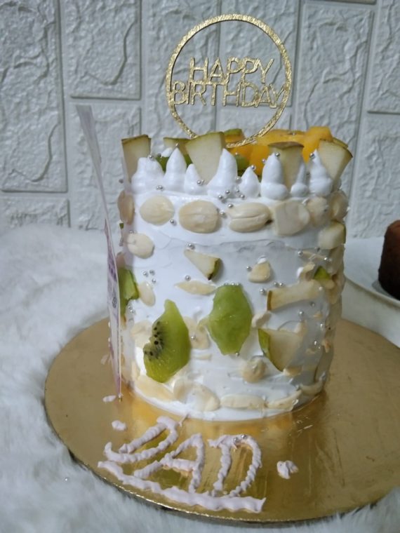 Almond Birthday Cake Designs, Images, Price Near Me